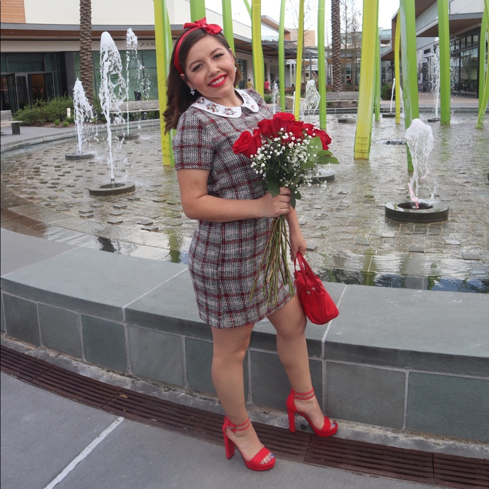 Plaid dress